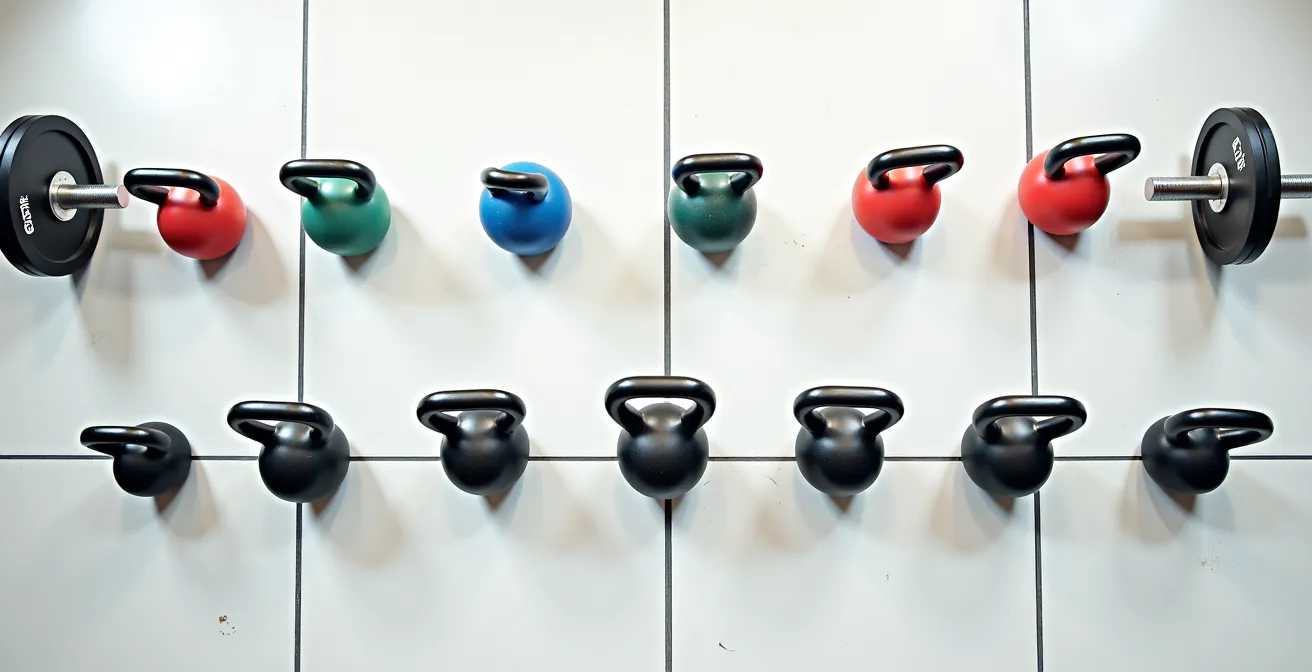 Visual training calendar showing micro-dosed intensity blocks across a weekly schedule, representing a sustainable approach to training.